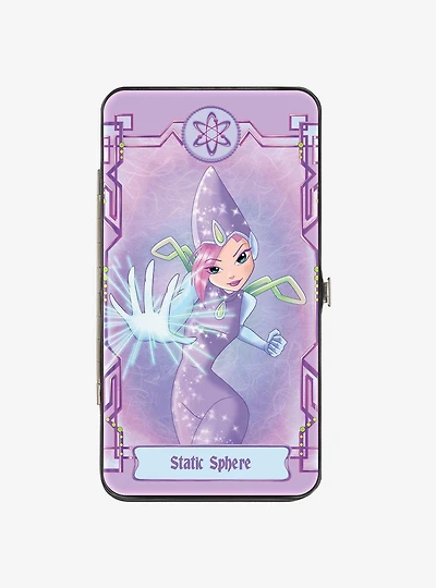 Winx Club Tecna Static Sphere Pose and Title Hinged Wallet