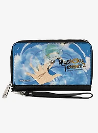 Mushoku Tensei Jobless Reincarnation Sylphiette Releasing Water Scene Blues Zip Around Wallet