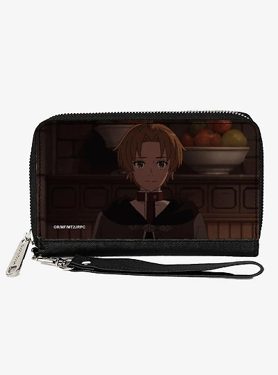 Mushoku Tensei Jobless Reincarnation Rudeus Greyrat Pose Zip Around Wallet