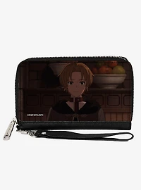 Mushoku Tensei Jobless Reincarnation Rudeus Greyrat Pose Zip Around Wallet