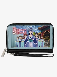 The Apothecary Diaries Lihua with Ladies in Waiting Scene Zip Around Wallet