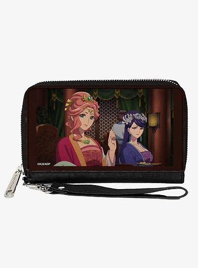 The Apothecary Diaries Gyokuyou and Lihua Scene Zip Around Wallet