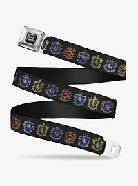 Black Butler Public School Arc House Crest Icons Black Youth Seatbelt Buckle Belt