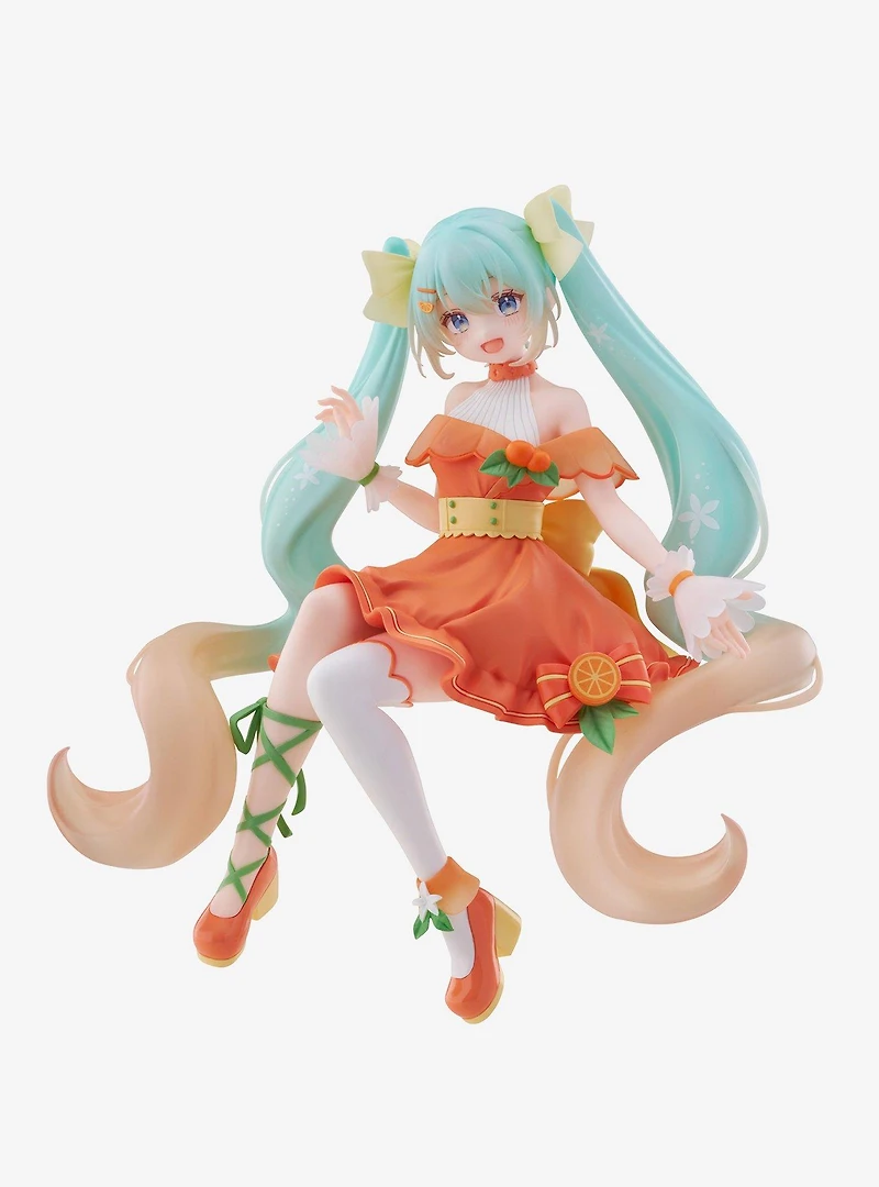 Vocaloid Hatsune Miku (Citrus Ver.) Noodle Stopper Figure