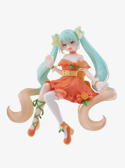 Vocaloid Hatsune Miku (Citrus Ver.) Noodle Stopper Figure