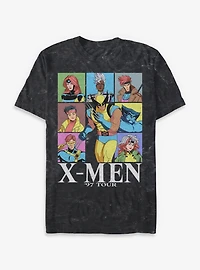 Marvel X-Men '97 Group Tour Mineral Wash T-Shirt BoxLunch Exclusive