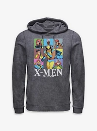 Marvel X-Men '97 Group Tour Mineral Wash Hoodie BoxLunch Exclusive