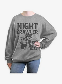 Marvel X-Men '97 Nightcrawler Waiting Womens Oversized Sweatshirt BoxLunch Exclusive