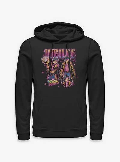 Marvel X-Men '97 Jubilee Collage Hoodie BoxLunch Exclusive