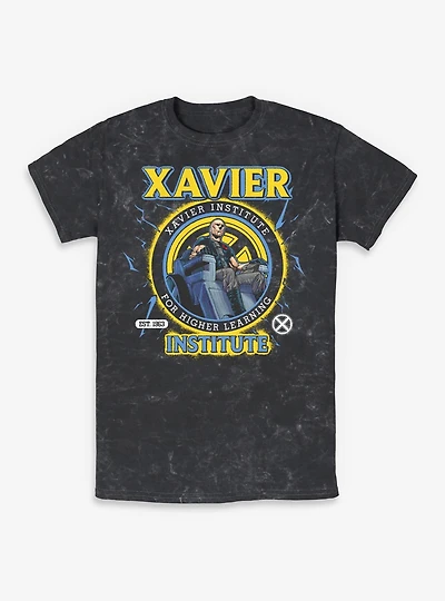 Marvel X-Men '97 Xavier Institute Professor X Mineral Wash T-Shirt BoxLunch Exclusive