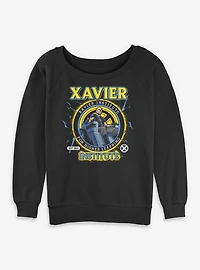 Marvel X-Men '97 Xavier Institute Professor X Womens Slouchy Sweatshirt BoxLunch Exclusive