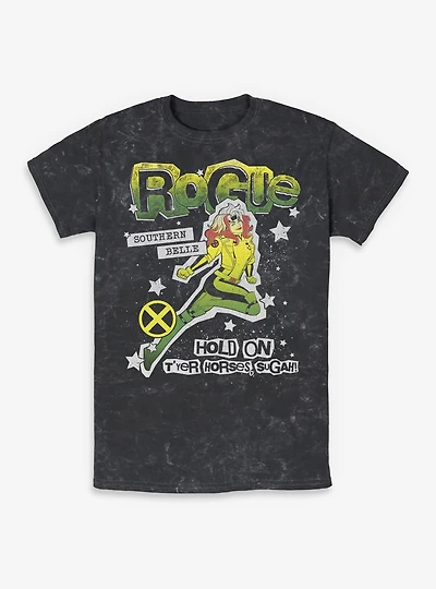 Marvel X-Men '97 Rogue Hold On Sugah Mineral Wash T-Shirt BoxLunch Exclusive
