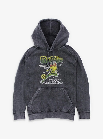Marvel X-Men '97 Rogue Hold On Sugah Mineral Wash Hoodie BoxLunch Exclusive