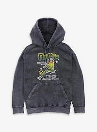 Marvel X-Men '97 Rogue Hold On Sugah Mineral Wash Hoodie BoxLunch Exclusive