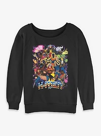 Marvel X-Men '97 Epic Team Womens Slouchy Sweatshirt BoxLunch Exclusive