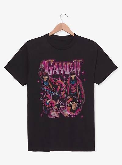 Marvel X-Men '97 Gambit Collage T-Shirt BoxLunch Exclusive