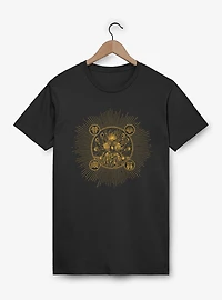 SAROS Skull Reaper Sun Burst T-Shirt