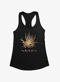 Saros Skull Reaper Crown Rusted Womens Tank Top