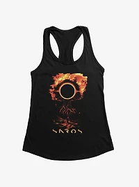 Saros Burning Tree Womens Tank Top