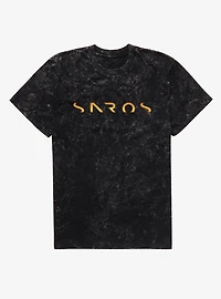 SAROS Logo Mineral Wash T-Shirt