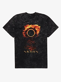 SAROS Burning Tree Mineral Wash T-Shirt
