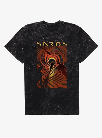 SAROS Spinning Staircase Mineral Wash T-Shirt