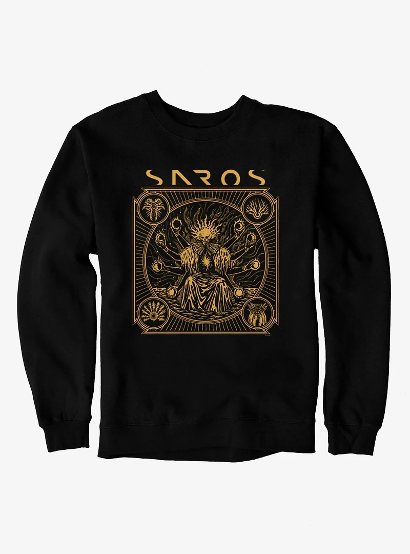 SAROS Skull Reaper Tarot Style Sweatshirt