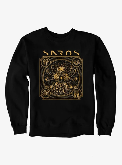 SAROS Skull Reaper Tarot Style Sweatshirt