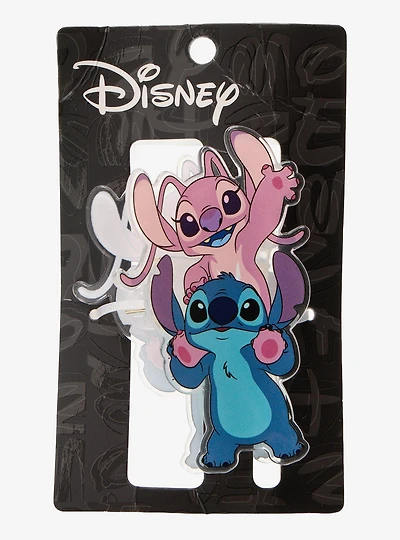 Disney Lilo & Stitch Angel & Stitch Figural Claw Clip - BoxLunch Exclusive