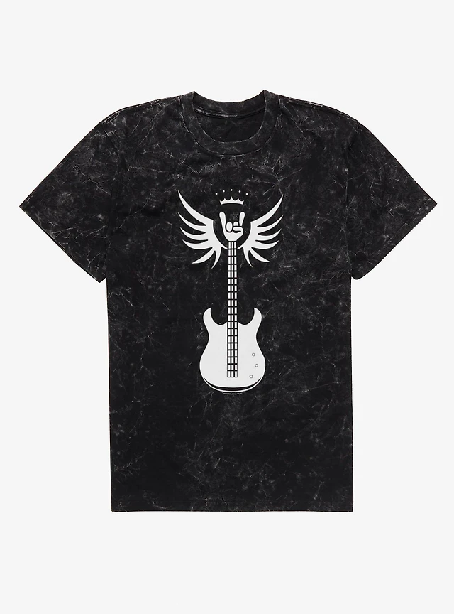 Diary Of A Wimpy Kid Guitar Wings Mineral Wash T-Shirt