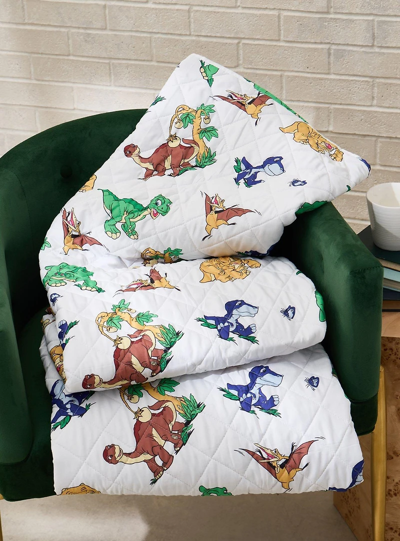 The Land Before Time Retro Quilted Blanket - BoxLunch Exclusive