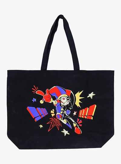 The Amazing Digital Circus Pomni Canvas Tote — BoxLunch Exclusive