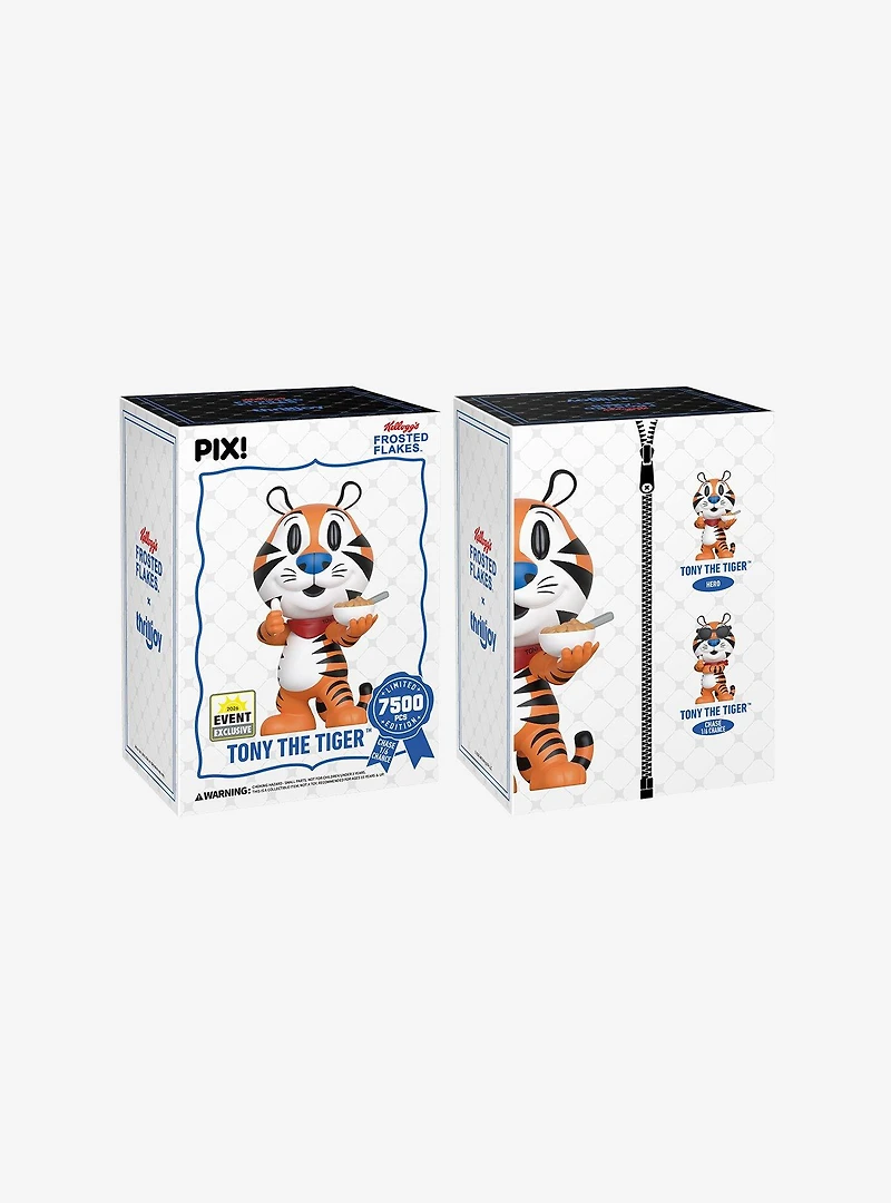 Thrilljoy Kellogg's Fristed Flakes Pix! Tony The Tiger Vinyl Figure