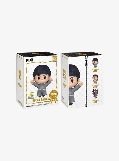Thrilljoy Rocky 50th Anniversary Pix! Rocky Balboa Figure