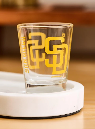 San Diego Padres Logo Mini Glass