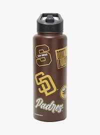 San Diego Padres Sticker Water Bottle