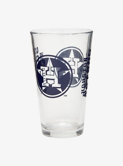 Houston Astros Logo Pint Glass