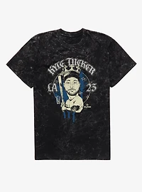 MLB Los Angeles Dodgers Kyle Tucker Caricature LA 23 Mineral Wash T-Shirt Box Lunch Exclusive