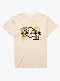 MLB San Diego Padres Nick Castellanos Plate 21 Mineral Wash T-Shirt Box Lunch Exclusive