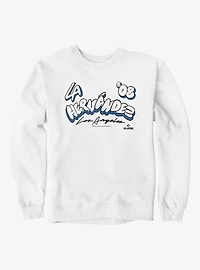 MLB Los Angeles Dodgers Enrique Kike Hernandez Bubble Letters 08 Sweatshirt Box Lunch Exclusive