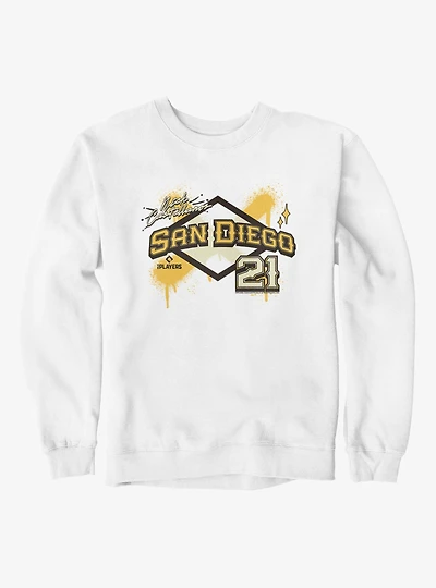MLB San Diego Padres Nick Castellanos Plate 21 Sweatshirt Box Lunch Exclusive