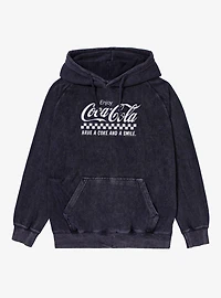 Coca-Cola Classic Enjoy and A Smile Mineral Wash Hoodie