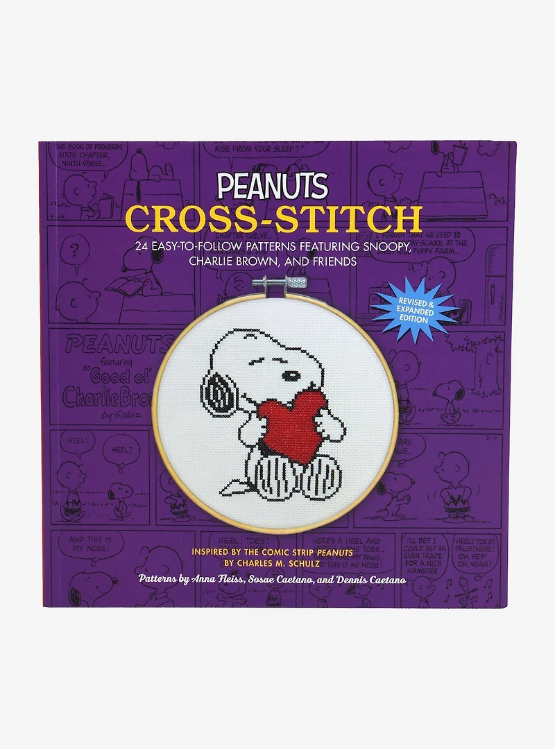 Peanuts Cross-Stitch Pattern Book