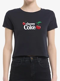 Cherry Coke Triple Logo Womens T-Shirt