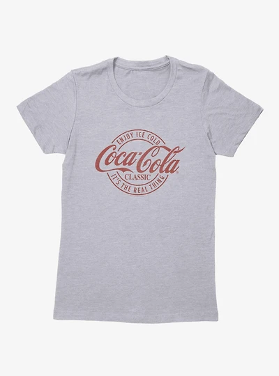 Coca-Cola Classic Enjoy The Real Thing Womens T-Shirt