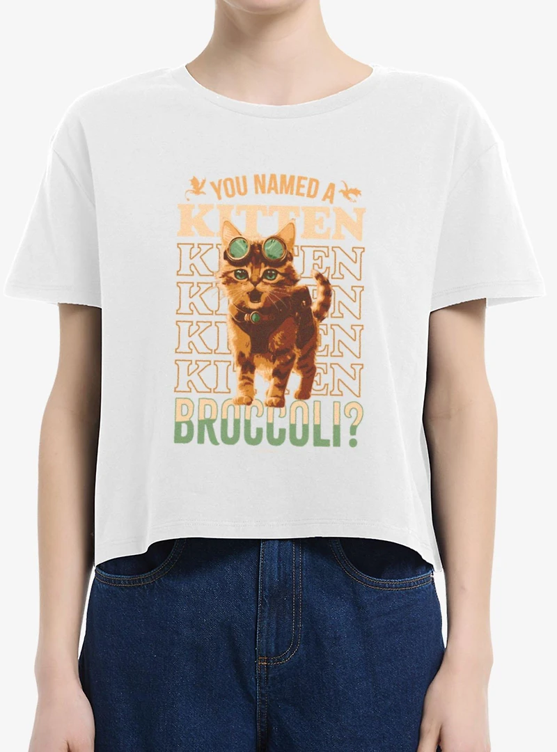 The Empyrean Fourth Wing Name A Kitten Broccoli Womens Baby T-Shirt