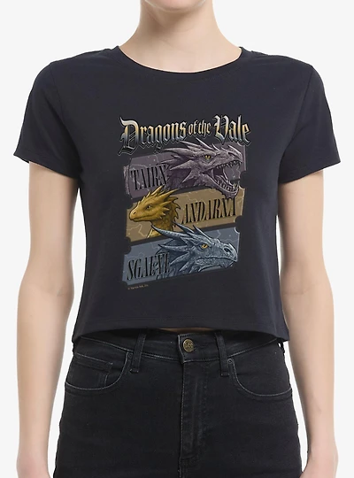 The Empyrean Fourth Wing Dragon Vale Tairn Andarna Womens Baby T-Shirt