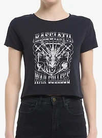 The Empyrean Fourth Wing Dragon Head Womens Baby T-Shirt