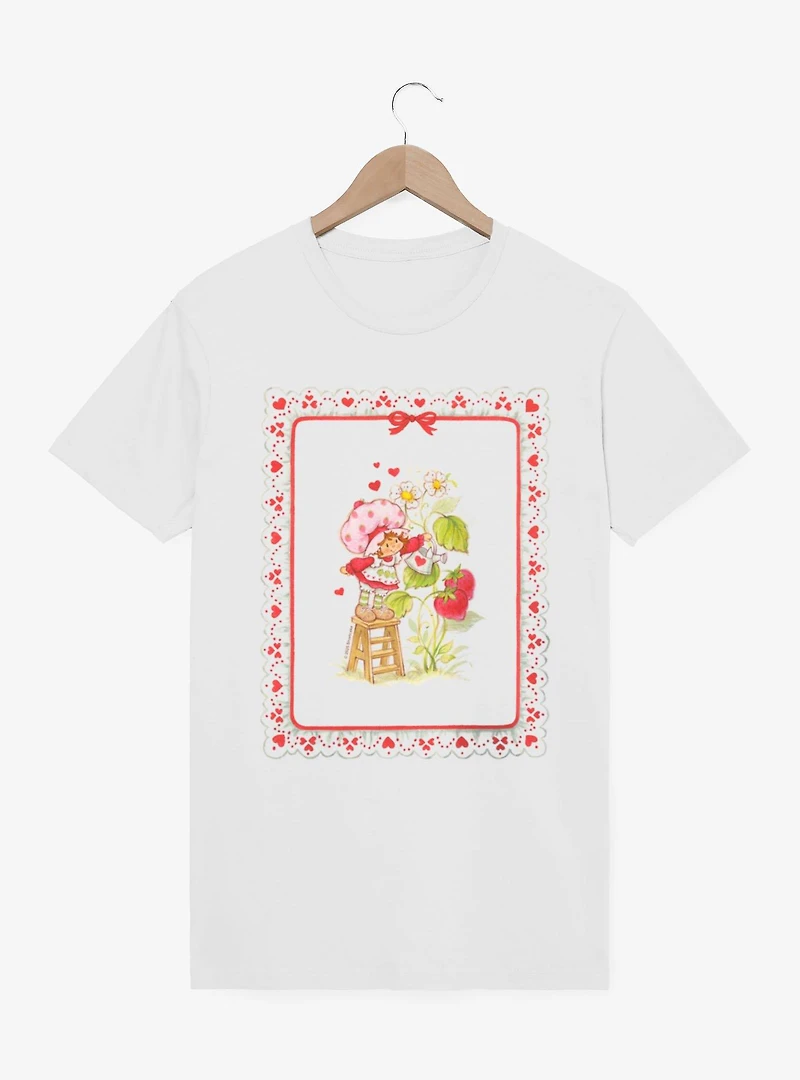 Strawberry Shortcake Watering On The Stool T-Shirt