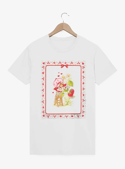Strawberry Shortcake Watering On The Stool T-Shirt